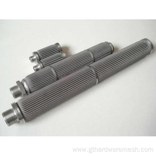Multi-layer Stainless Steel Pleated Filter Element